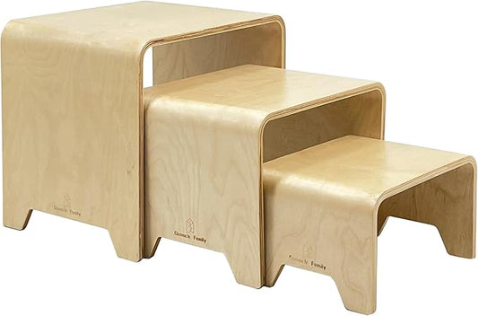 Damoch Family™ Multipurpose Kids Table and Stools 3pcs Set